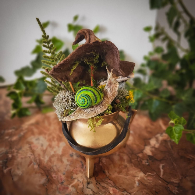 Potion N°7 : Lenteur Éclair - Sculpture fantastique