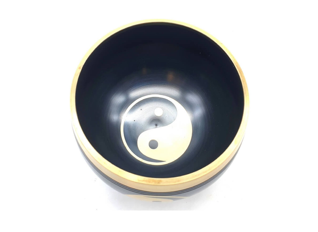 Bol Chantant Aluminium Yin-Yang 12cm