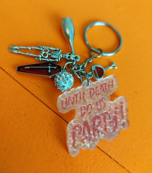 Until Death Do Us Party Keyring