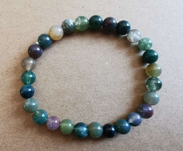 Bracelet en Agate indienne 