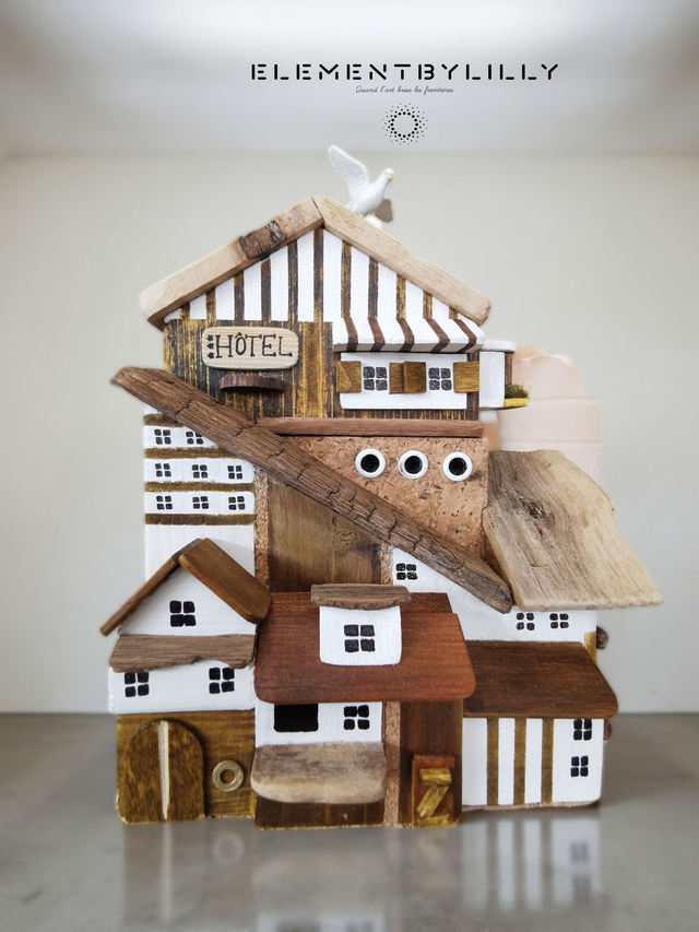 Hôtel en bois 