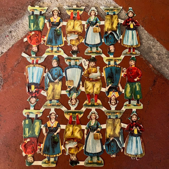 Set of 18 Victorian Scraps/ Die-Cut Reliefs (Set 3)