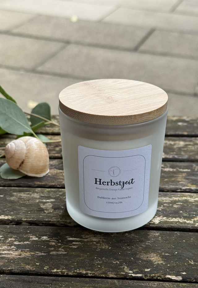 Duftkerze Herbstzeit