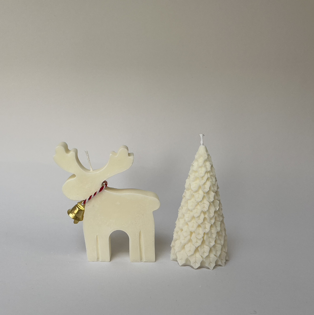 Kerstkaars (2x)