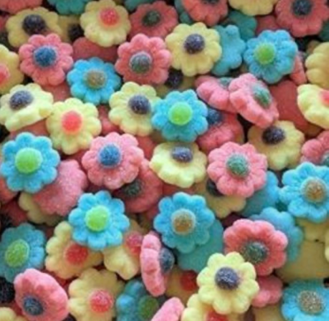 (004) Fleurs sucrées - les 100 g halal 