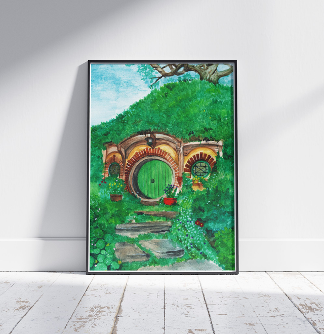 ​Maison de Hobbit - Print 