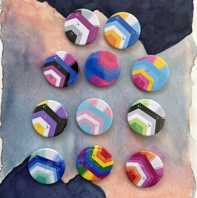 Pride Button-B46