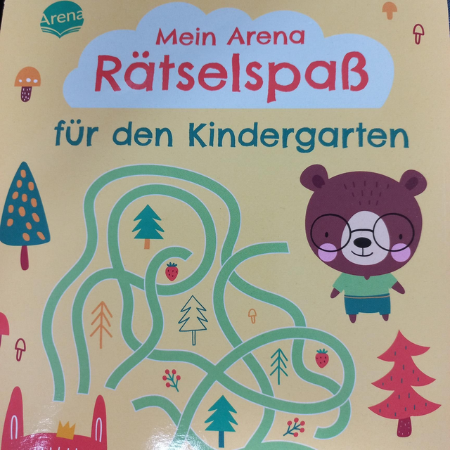 Mein Arena Rätselspaß für den Kindergarten