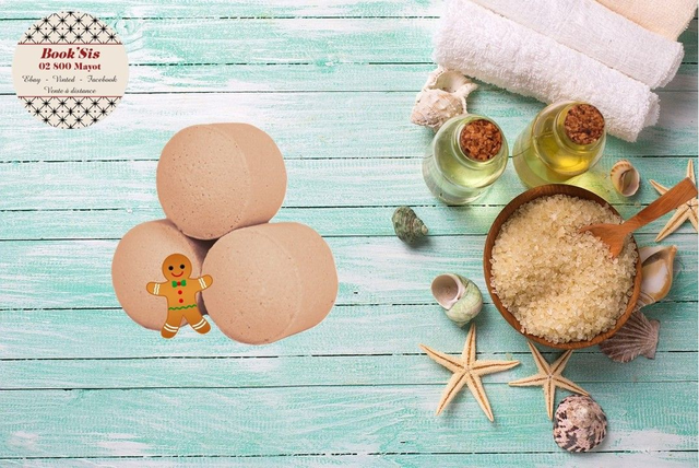 Mini-bille effervescente " Pain d'épices chaud "