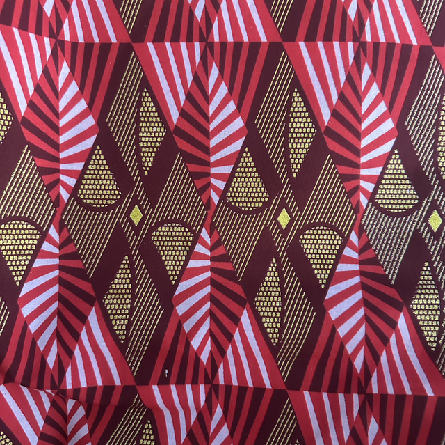 Wax Bambari 4m50 Coton Pailleté 