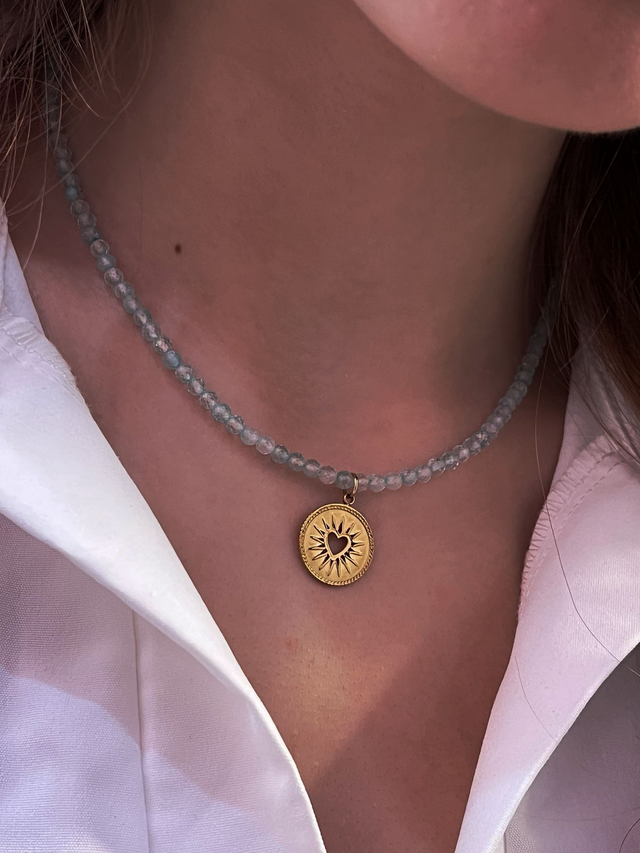 Naszyjnik „Niebo Serca” 💧💙💫