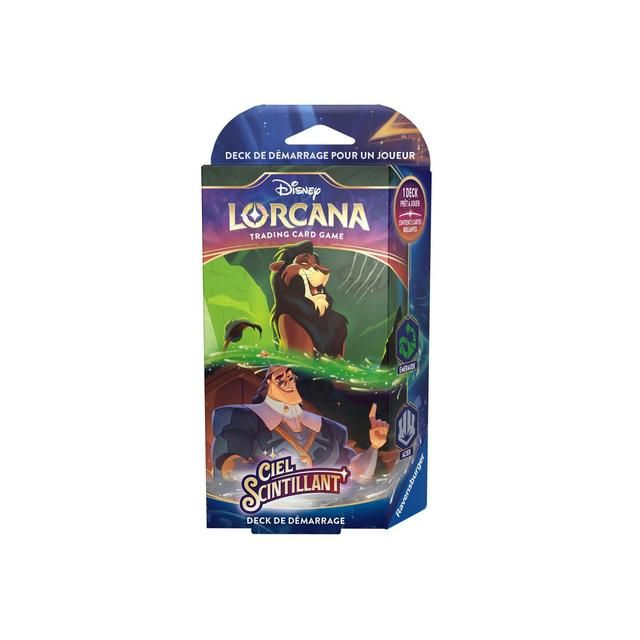 Ravensburger Lorcana - S5 - Ciel Scintillant - Starter - Scar Et Kronk - FR