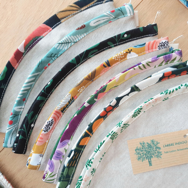 Filtre à café en lin bio / Jardin japonais