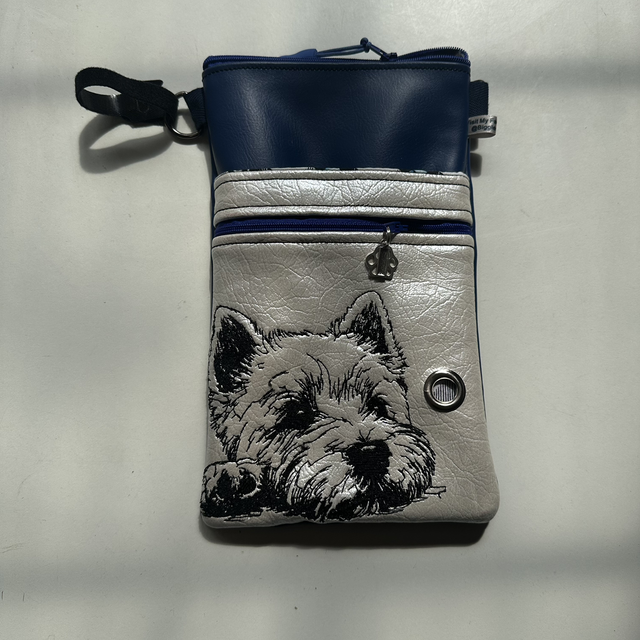 Dog Walking Bags - Westie Face