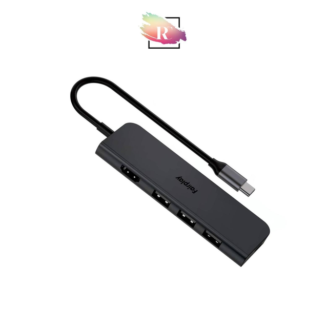 Adaptateur Hub USB-C (USB A x 3 / HDMI / USB-C) pour PC, Macbook, iPhone, Smartphone, iPad, Tablette