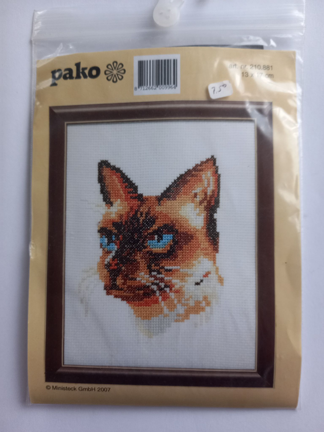 Borduurpakket Kat (210881)