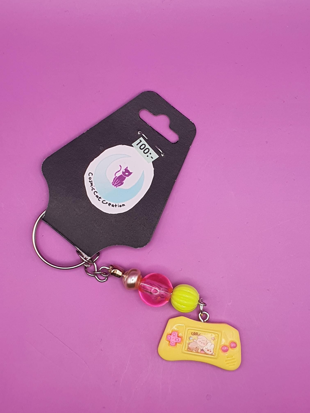 Keychain Switch Yellow