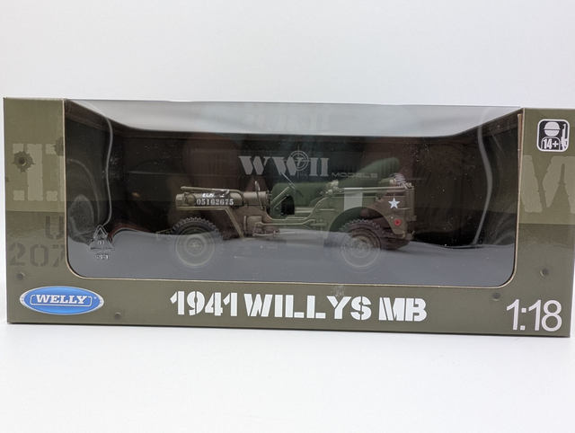 Jeep Willys MB U.S. Army Edition - Scale 1:18