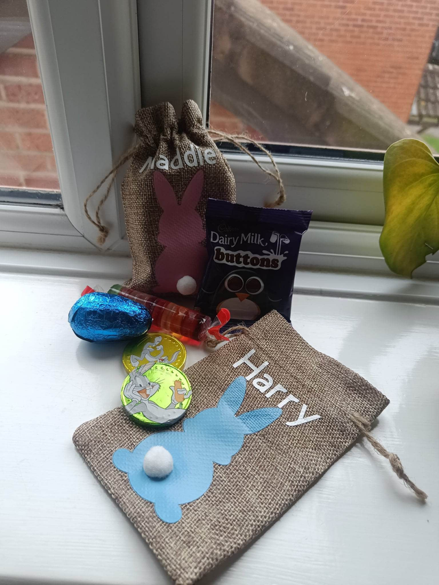 Personalised Hessian Treat Bags 