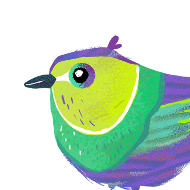 Print Oiseau Excentrique