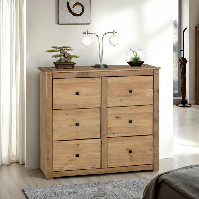 Panama 6 Drawer Chest
