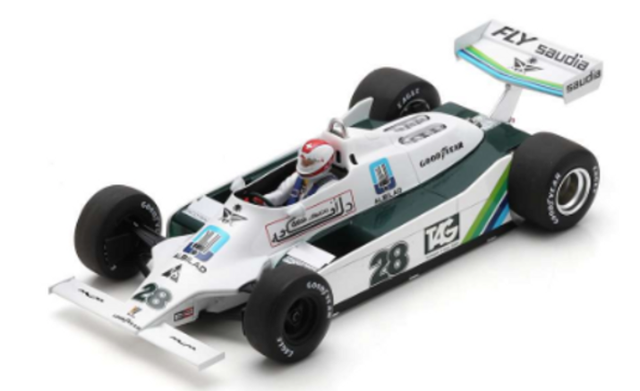 Williams FW07 GP England 1979 winner Clay Regazzoni Spark 1:18 Formel 1