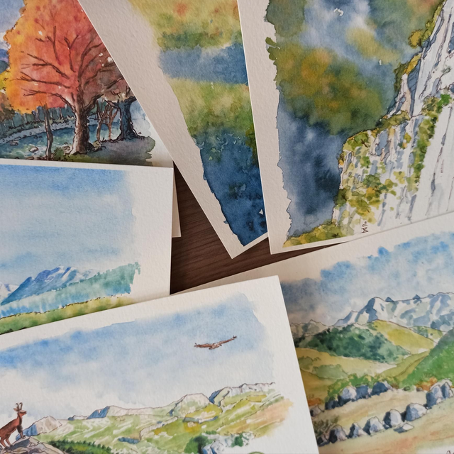 Carte postale A5 300g 