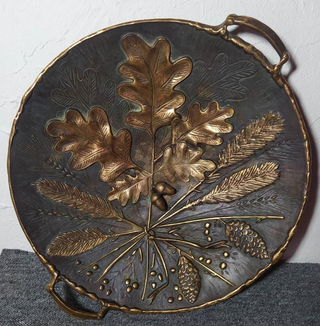 COUPE EN BRONZE ART NOUVEAU 