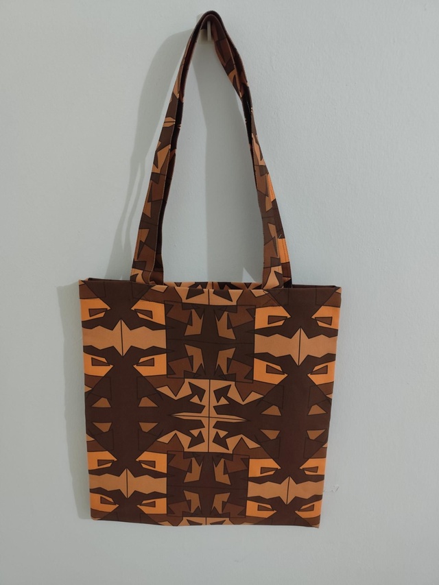 Tote bag marron (45cmx40cm) 