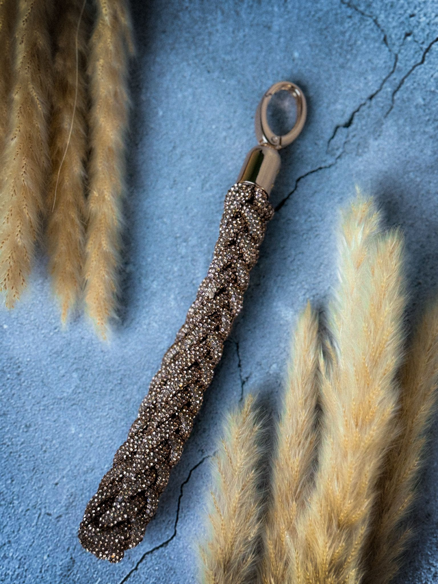 Keychain Luxe | champagner | Schlüsseanhänger