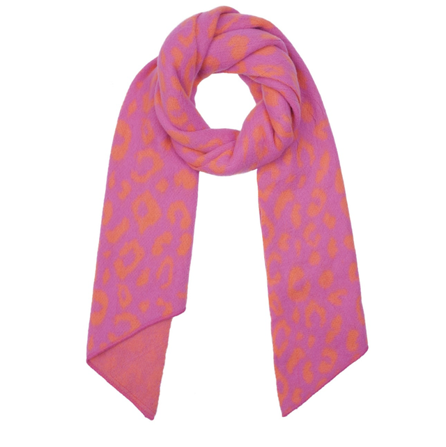 Sjaal roze panter 