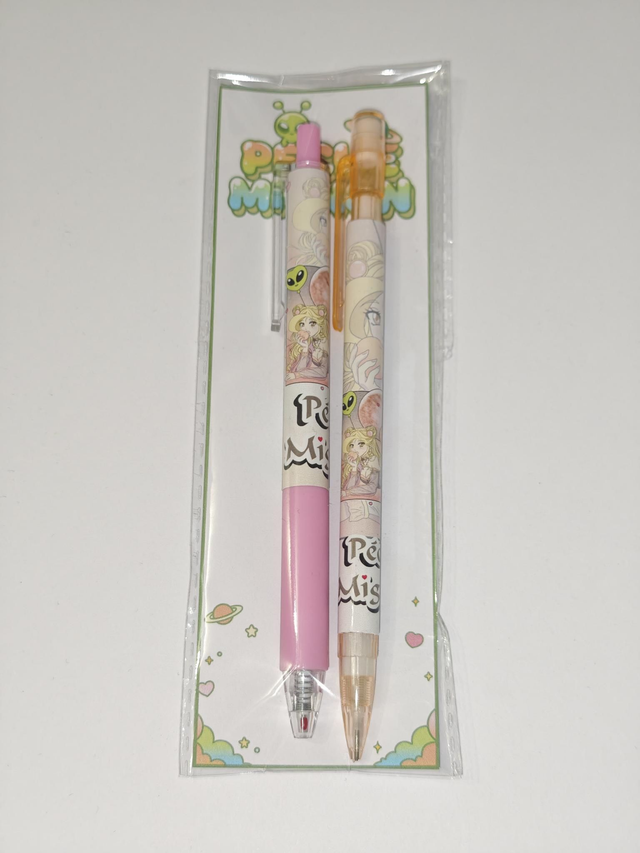 Kit Stylo Gel &amp; Critérium – Collection Love Space ✨