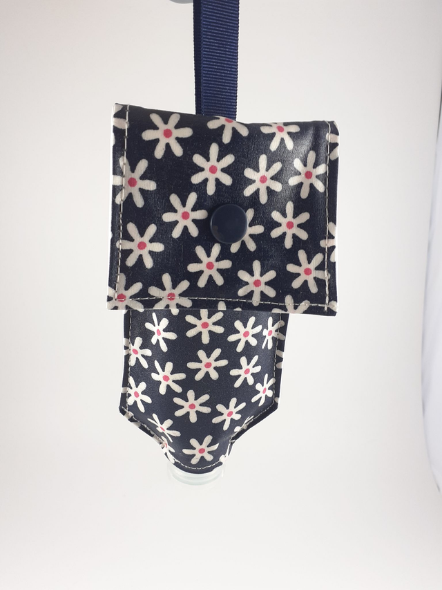 pochette gel desinfectant pour les mains en toile enduite 10