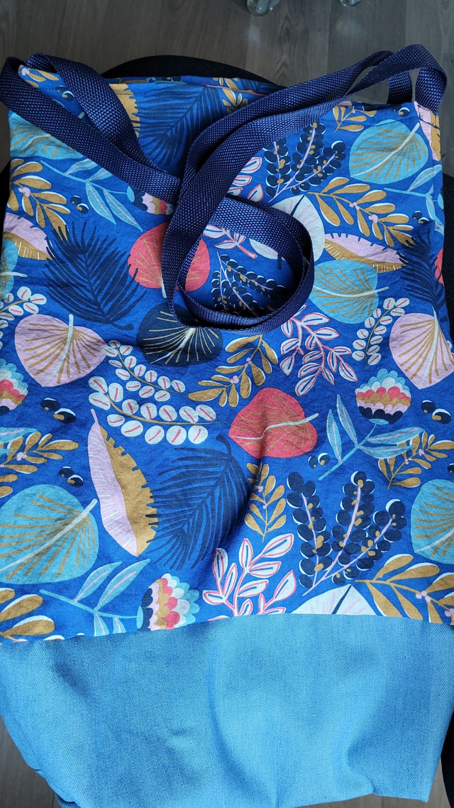 Lot de 2 sacs cabas hauts