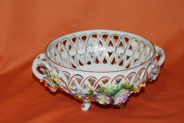 Obstschüssel, Wiener Porzellan