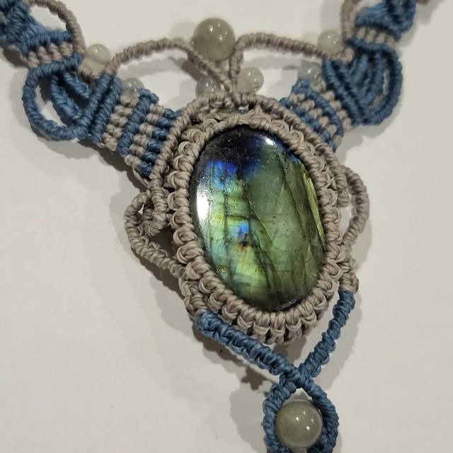 Collier labradorite 