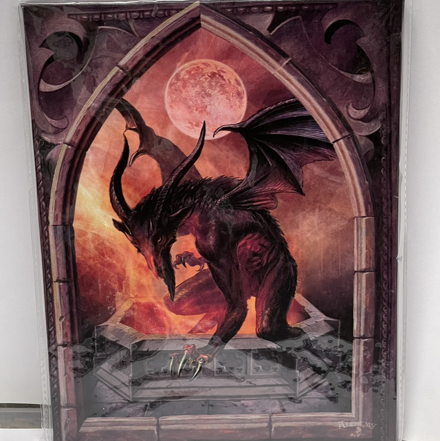 Canvas Print Wall Hanging - Baphometica