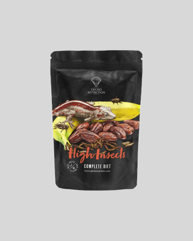 Gecko Nutrition High Insects 50g