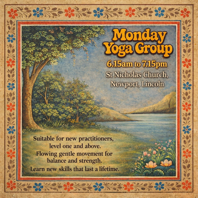 Monday Yoga Group 6:15pm-7:15pm