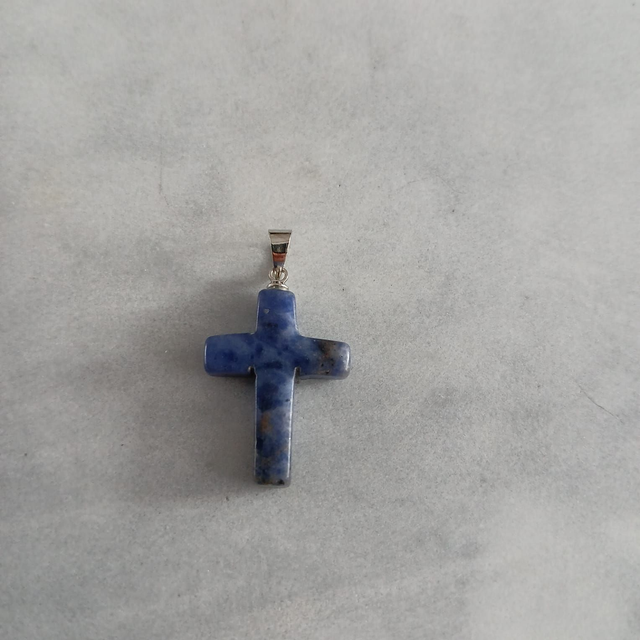 Heren hanger "Kruis" Sodaliet (2.040)