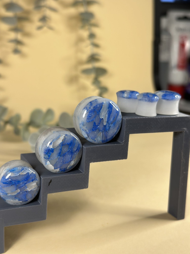 Molinis plug'as mėlynas