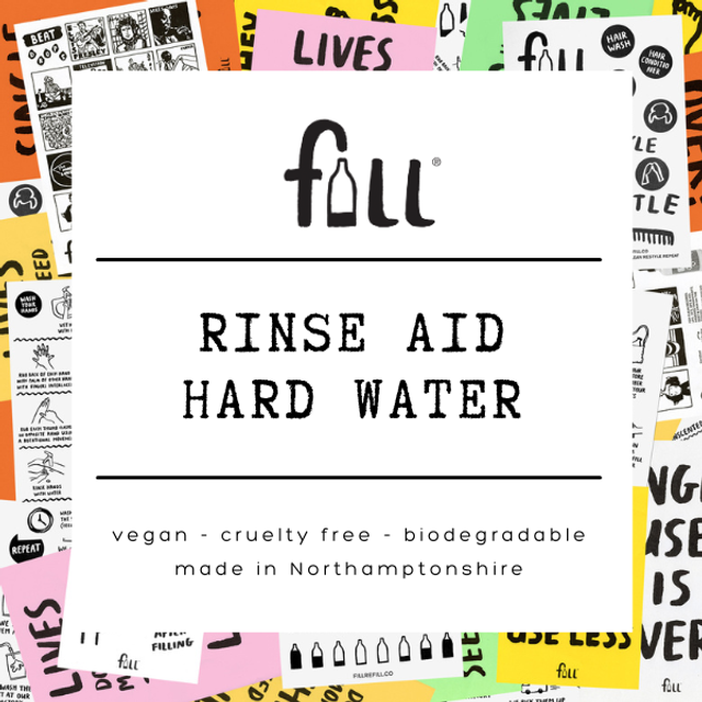 Dishwasher Rinse Aid - Hard Water 