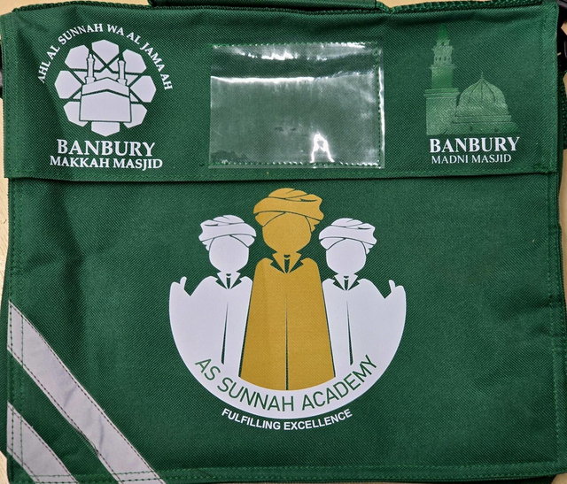 As' Sunnah Academy Madrasa bag