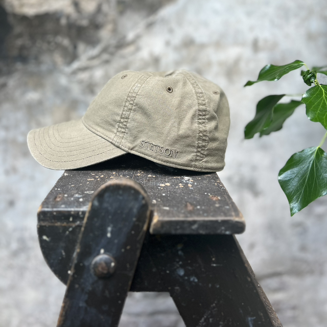 Stetson Baseball Cap Delave Organic Cotton
