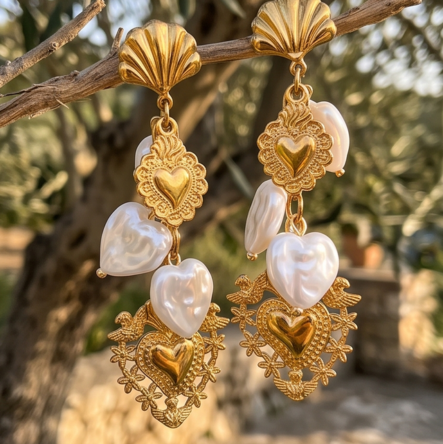 ✨ Boucles d'Oreilles Nassima ✨