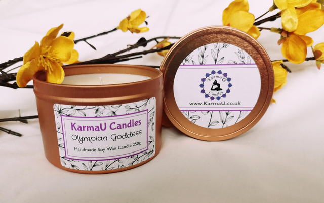 Olympian Goddess Soy Wax Candle