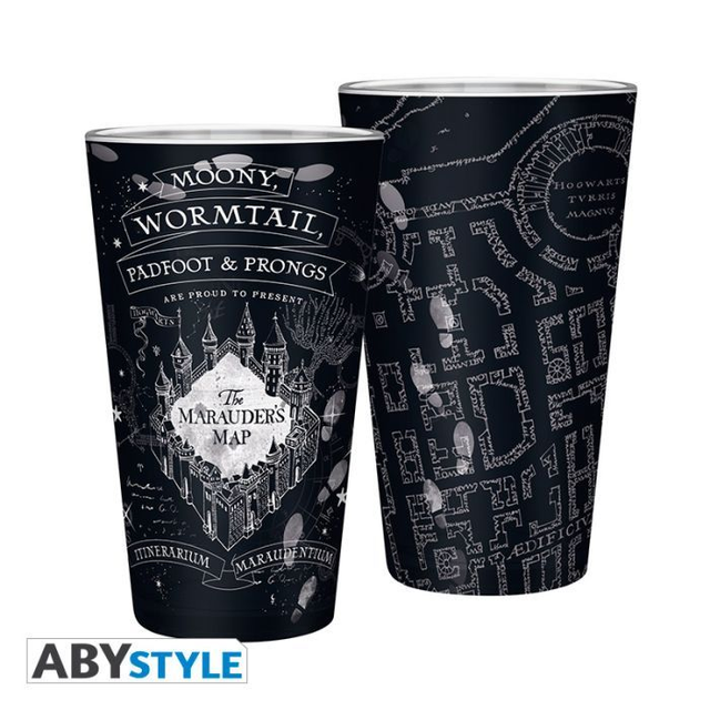 Harry Potter: Marauder&#039;s Map 400ml Glass