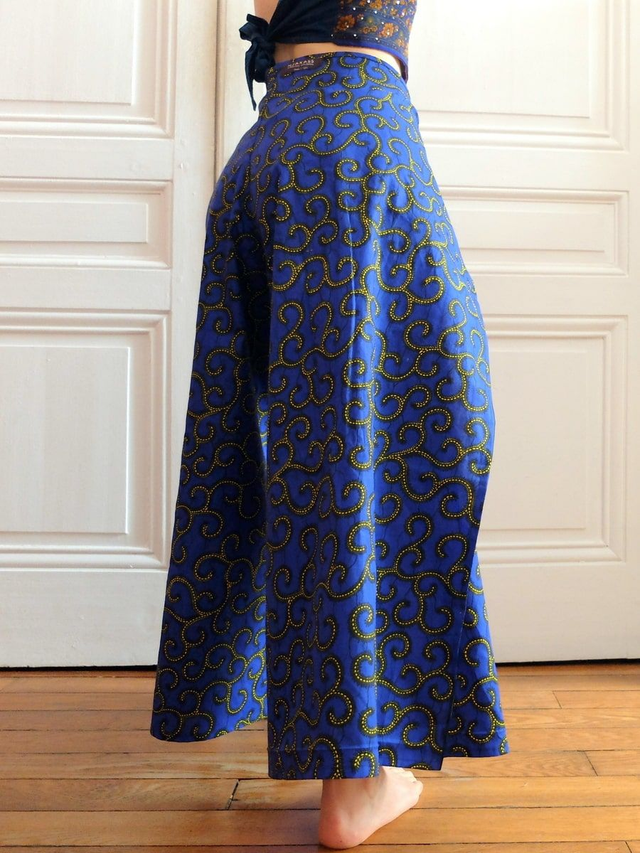 Pantalon portefeuille FOUTA | coton wax | imprimé XAAF