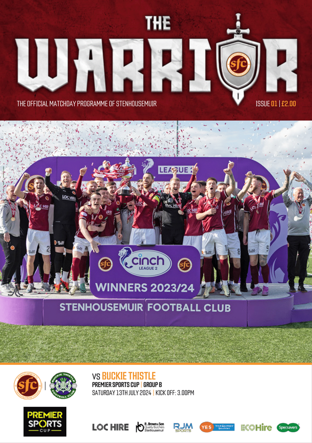 The Warrior | Official Matchday Programme 24/25