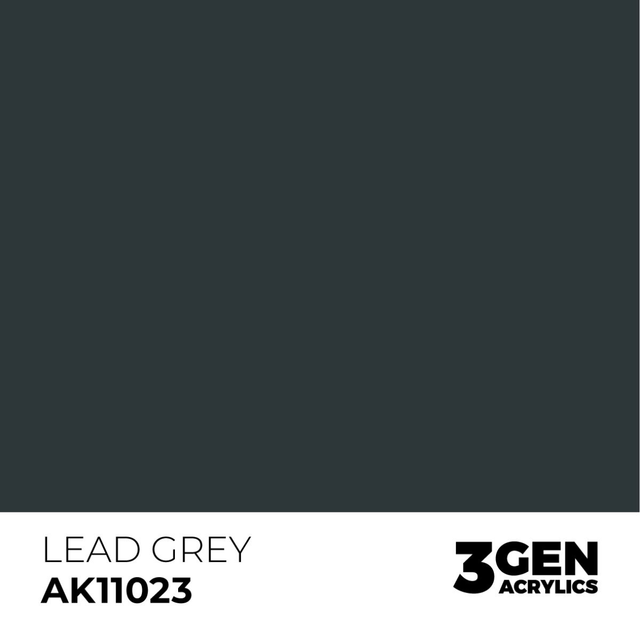 3rd Gen. Acrylics 23 Lead Grey